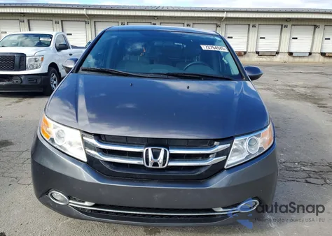 2015 Honda Odyssey Ex z USA, uszkodzony, nr VIN 5FNRL5H46FB049863